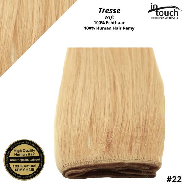 Tressen-Extensions 45cm Farbe 22